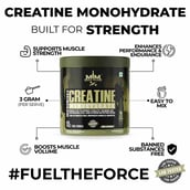 4 - Muscle Military Micronised Creatine Monohydrate,  Unflavoured  0.22 lb 