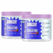 Smash Micronised Creatine Monohydrate Fruit Frenzy 320g Pack of 2