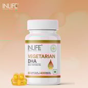 4 - INLIFE Vegetarian DHA,  60 veggie capsule(s) 