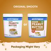 2 - Myfitness by brnd.me Original Peanut Butter,  1.25 kg  Smooth 