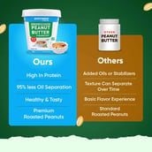5 - Myfitness by brnd.me Natural Peanut Butter,  510 g  Crunchy 
