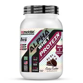 1 - Getmymettle Alpha Whey Protein, 2.2 lb Crisp Cookies