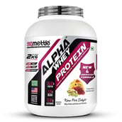 1 - Getmymettle Alpha Whey Protein, 4.4 lb Kesar Pista Delight
