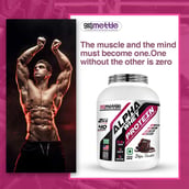 8 - Getmymettle Alpha Whey Protein, 2.2 lb Belgian Chocolate