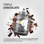 2 - MuscleBlaze Biozyme Performance Whey,  4.4 lb  Triple Chocolate