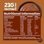 3 - Potencia Peanut Butter,  500 g  Crunchy Chocolate 