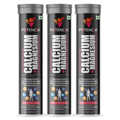 1 - Potencia Calcium + Magnesium Effervescent, 15 tablet(s) Strawberry Rose (Pack of 3)