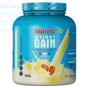 1 - Nutrela Weight Gainer,  4.4 lb  Banana 