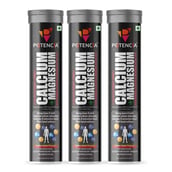 1 - Potencia Calcium + Magnesium Effervescent, 15 tablet(s) Toffee Apple (Pack of 3)