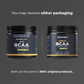 2 - Nutrabay Gold 2:1:1 BCAA + Electrolytes,  0.55 lb  31 Servings  Green Apple 