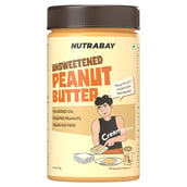 1 - Nutrabay Foods All-Natural Peanut Butter, 750 g Unsweetened, Creamy