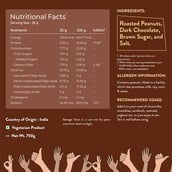 5 - Nutrabay Foods Chocolate Peanut Butter,  750 g  Chocolate Intense, Creamy 