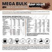 4 - White Wolf Mega Bulk,  2.2 lb  Belgium Chocolate 