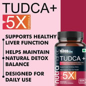 2 - NutraMarck TUDCA+,  60 capsules 