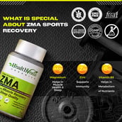 7 - Health Veda Organics ZMA, 60 tablet(s) Unflavoured