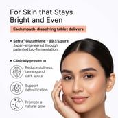 1 - Glutone MD Setria L-Glutathione,  for Radiant Glow & Even Skin Tone  30 tablet(s) 