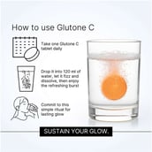 4 - Glutone C Glutathione & Vitamin C Effervescent, Unflavoured (Pack of 2) 15 tablet(s)