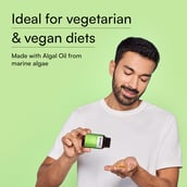6 - HealthKart HK Vitals Veg Omega 3 1000mg,  60 tablet(s)