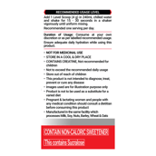 6 - MuscleBlaze Creatine Monohydrate CreAMP,  Tangy Orange  0.71 lb