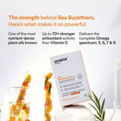 2 - Origins Nutra Sea Buckthorn Oil 500mg (Pack of 2),  28 softgels 