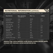 2 - BeastLife Pro Concentrate Whey Protein,  4.07 lb  Mango 