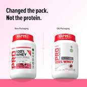 11 - GNC Pro Performance 100% Whey Protein New Formulation, 2 lb Creamy Strawberry