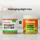 8 - Pintola All Natural Peanut Butter, 0.350 kg Creamy