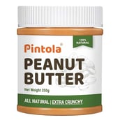 1 - Pintola All Natural Peanut Butter, 0.350 kg Extra Crunchy