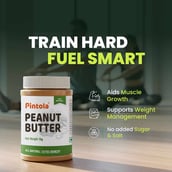 6 - Pintola All Natural Peanut Butter, 0.350 kg Extra Crunchy