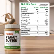 3 - Pintola All Natural Peanut Butter, 1 kg Extra Crunchy