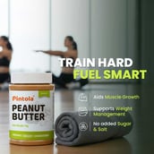 6 - Pintola Organic Peanut Butter, 0.350 kg Creamy