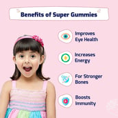 5 - Gritzo Super Gummies Multivitamin for Kids, 60 gummies Strawberry