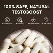 7 - Rasayanam Testoboost (500mg) 3-in-1 Testosterone for Men,  60 capsules  Unflavoured 