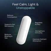 6 - Nutrabay Wellness Pre & Probiotic Digestive Support, 60 capsules (50 Billion CFUs)