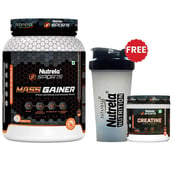 Nutrela Sports Patanjali Mass Gainer, 2.2 lb Malai Kulfi
