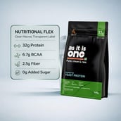 9 - AS-IT-IS Nutrition One Fermented Yeast Protein, 1.1 lb Unflavoured