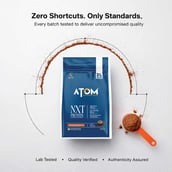 7 - AS-IT-IS Nutrition ATOM NXT Protein - Yeast Protein with DigeZyme, 1.1 lb Cafe Mocha