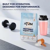 4 - AS-IT-IS Nutrition ATOM Rehydrate Isotonic Energy Drink, 2.2 lb Zesty Melon