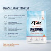 5 - AS-IT-IS Nutrition ATOM Rehydrate Isotonic Energy Drink, 2.2 lb Beachy Burst