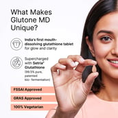 3 - Glutone MD Setria L-Glutathione, for Radiant Glow & Even Skin Tone 30 tablet(s)