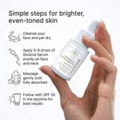 5 - Glutone Skin Brightening Serum, 30 ml Evens Skin Tone