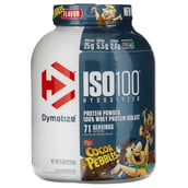 1 - Dymatize ISO 100 Whey Protein Isolate, 5 lb Cocoa Pebbles