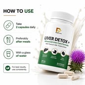 6 - PRIME VITA Liver Detox+ Advanced Liver Care Formula 500mg, 60 capsules