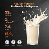 5 - AS-IT-IS Nutrition ATOM Nitro Whey with Creatine, 2.2 lb Kesar Kulfi