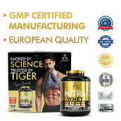 11 - One Science Nitra Whey Tiger Combo Pack, 4 lb Cookies and Cream with Daily Multivitamin 60 Capsules