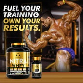 6 - One Science Nitra Whey Tiger Combo Pack, 4 lb Cookies and Cream with Daily Multivitamin 60 Capsules