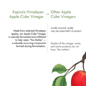 5 - Kapiva Himalayan Apple Cider Vinegar with Mother, 0.5 L Raw & Unfiltered (Pack of 2)