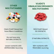 9 - Vlado's Himalayan Organics Multivitamin with Probiotics,  180 tablet(s)  Natural 