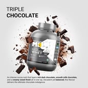 9 - MuscleBlaze Biozyme Performance Whey, 4.4 lb Triple Chocolate