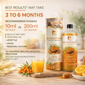 7 - PRIME VITA Sea Buckthorn Juice,  Unflavoured (Pack of 3)  300 ml 
